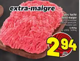 Metro PORC HACHÉ EXTRA-MAIGRE | EXTRA LEAN GROUND PORK offer