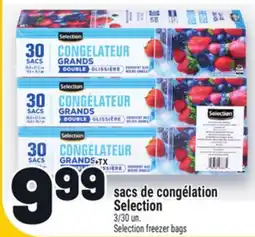 Metro SACS DE CONGÉLATION SELECTION |SELECTION FREEZER BAGS offer