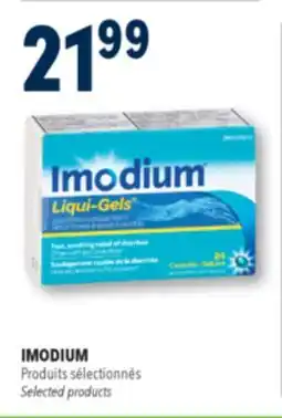 Familiprix Imodium fast, soothing relief of diarrhea capsules 24un offer