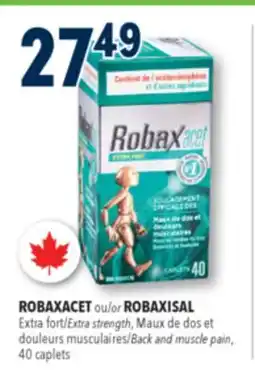 Familiprix Robaxacet back & muscle pain extra strength acetaminophen caplets 40un offer