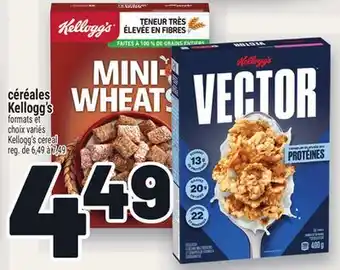 Metro CÉRÉALES KELLOGG'S | KELLOGG'S CEREAL offer