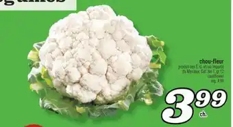 Marché Richelieu CHOU-FLEUR | CAULIFLOWER offer