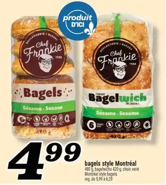 Marché Richelieu BAGELS STYLE MONTRÉAL | MONTRÉAL STYLE BAGELS offer