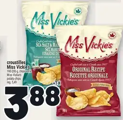 Metro CROUSTILLES MISS VICKIE'S | MISS VICKIE'S POTATO CHIPS offer