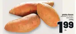 Metro PATATES DOUCES | SWEET POTATOES offer