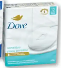 Familiprix DOVE Soap bars, 12x 106g offer