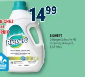 Familiprix Biovert He Laundry Detergent - Fresh Cotton offer