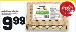 Metro OEUFS BLANCS SELECTION | SELECTION WHITE EGGS offer