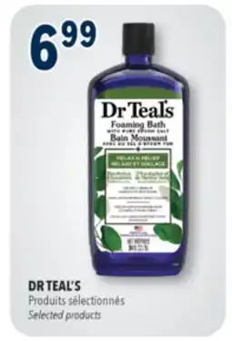 Familiprix Dr Teal's foaming bath with pure Epsom salt offer