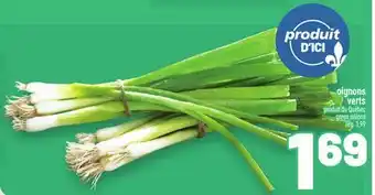 Metro OIGNONS VERTS | GREEN ONIONS offer