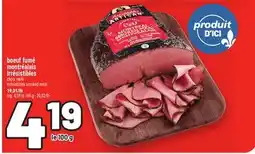 Metro BOEUF FUMÉ MONTRÉALAIS IRRÉSISTIBLES | IRRÉSISTIBLES SMOKED MEAT offer