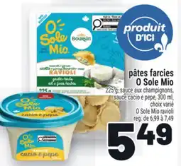 Metro PÂTES FARCIES O SOLE MIO | O SOLE MIO RAVIOLI offer