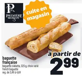 Metro BAGUETTE FRANÇAISE | FRENCH BAGUETTE offer