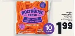 Metro CAROTTES COUPÉES PELÉES | PEELED BABY-CUT CARROTS offer
