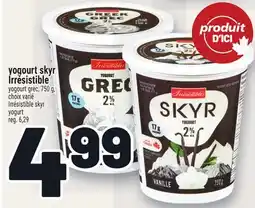 Metro YOGOURT SKYR IRRÉSISTIBLE | IRRÉSISTIBLE SKYR YOGURT offer