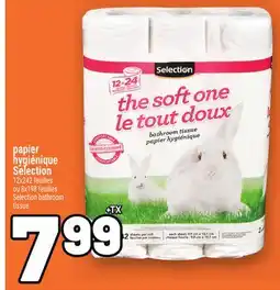 Metro PAPIER HYGIÉNIQUE SELECTION | SELECTION BATHROOM offer