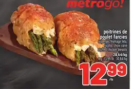 Metro POITRINES DE POULET FARCIES | STUFFED CHICKEN BREASTS offer