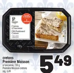 Metro CRETONS PREMIÈRE MOISSON | PREMIÈRE MOISSON CRETONS offer