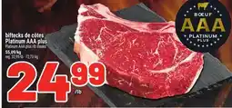 Metro BIFTECKS DE CÔTES PLATINUM AAA PLUS | PLATINUM AAA PLUS RIB STEAKS offer