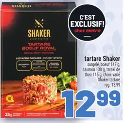 Metro TARTARE SHAKER | SHAKER TARTARE offer