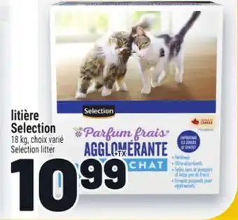 Metro LITIÈRE SELECTION | SELECTION LITTER offer