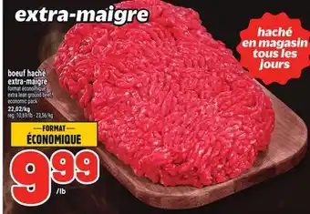 Metro BOEUF HACHÉ EXTRA-MAIGRE | EXTRA LEAN GROUND BEEF offer