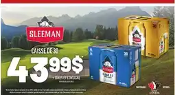 Metro SLEEMAN offer