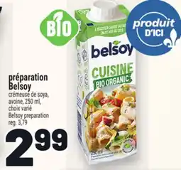 Metro PRÉPARATION BELSOY | BELSOY PREPARATION offer