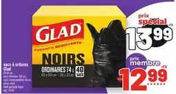 Metro SACS À ORDURES GLAD | GLAD GARBAGE BAGS offer
