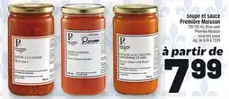 Metro SOUPE ET SAUCE PREMIÈRE MOISSON | PREMIÈRE MOISSON SOUP AND SAUCE offer