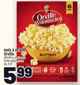 Metro MAIS À ÉCLATER ORVILLE | ORVILLE POPPING CORN offer