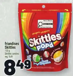 Metro FRIANDISES SKITTLES | SKITTLES CANDIES offer