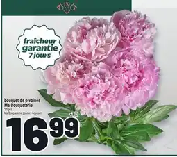 Metro BOUQUET DE PIVOINES MA BOUQUETERIE | MA BOUQUETERIE PEONIES BOUQUET offer