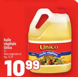 Metro HUILE VÉGÉTALE UNICO | UNICO VEGETABLE OIL offer