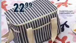 Familiprix STYLÉ, Striped insulated cooler offer