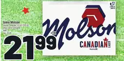 Metro BIÈRE MOLSON | BEER offer
