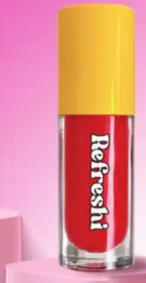 Familiprix REFRESHI, Selected naturally tinted lip oils offer