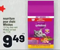 Metro NOURRITURE POUR CHATS WHISKAS | WHISKAS CAT FOOD offer