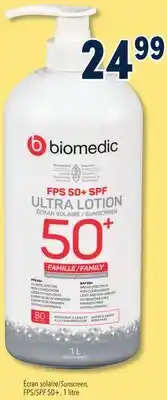 Familiprix BIOMEDIC, Sunscreen, FPS 50/SPF 50 offer