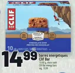 Metro BARRES ÉNERGÉTIQUES CLIFBAR | CLIF BAR ENERGY BARS offer