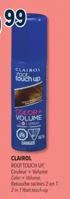 Familiprix CLAIROL ROOT TOUCH-UP, Color + Volume, 2 in 1 Root touch-up offer