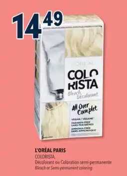 Familiprix L'ORÉAL PARIS, Colorista, Bleach or Semi-permanent coloring offer