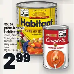 Metro SOUP PRÊTE‑À‑SERVIR HABITANT | HABITANT READY TO SERVE SOUP offer