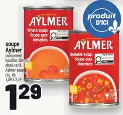 Metro SOUPE AYLMER | AYLMER SOUP offer