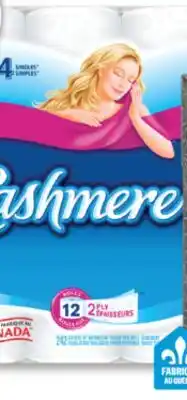 Familiprix Cashmere 2 ply bathroom tissue rolls 12un offer