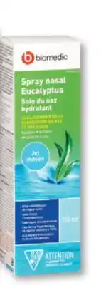 Familiprix Biomedic eucalyptus nasal spray medium stream offer