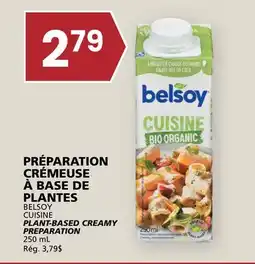 Rachelle-Bery Grocery BELSOY CUISINE PLANT-BASED CREAMY PREPARATION offer