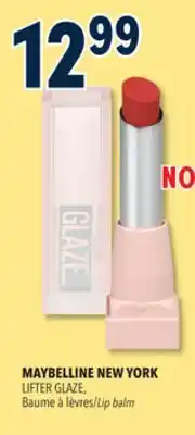 Familiprix MAYBELLINE NEW YORK, Lifter Glaze, Lip balm offer