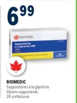 Familiprix BIOMEDIC, Glycerin suppositories, 24 units offer