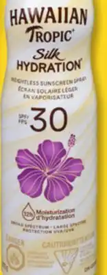 Familiprix HAWAIIAN TROPIC Selected suncare products offer